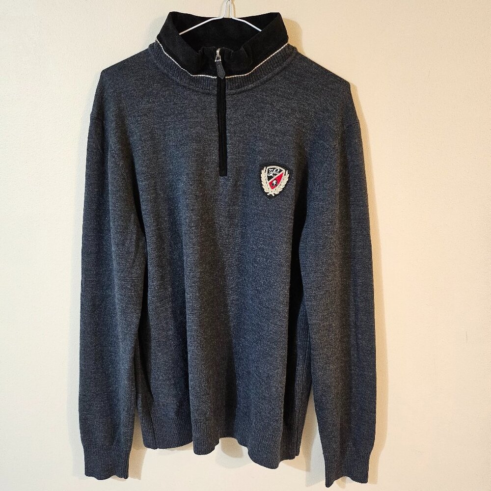 Tonino Lamborghini Men's Pull Over Wool Sweater - Size L
